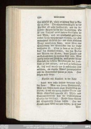 Speisen und Getränke in der Rhur