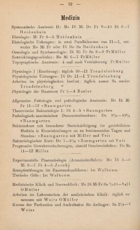 12-14, Medizin