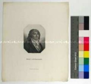 Porträt des Forschungsreisenden, Vogelkundlers und Schriftstellers François Le Vaillant