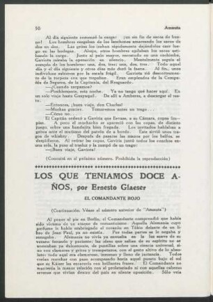 Los que teniamos doce años - (Continuación)