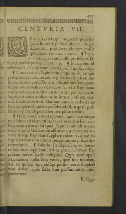 Centuria VII.