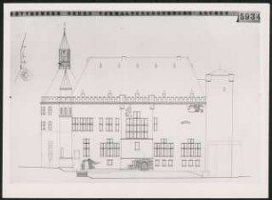 Katschhof, Aachen: Ansicht Altes Rathaus