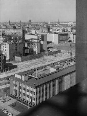360° Panorama, Bild 11 von 21. Blick vom GSW-Hochhaus. Berlin-Kreuzberg, Charlottenstraße