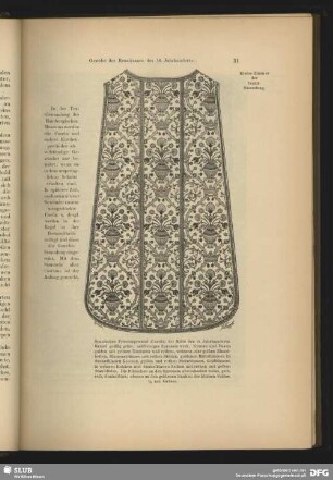 Spanisches Priestergewand (Casula)
