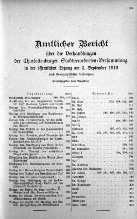 3. September 1919