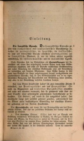 Französische Grammatik : Mit bes. Berücks. d. Lateinischen