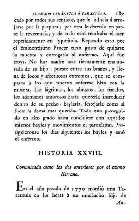HISTORIA XXVIII.