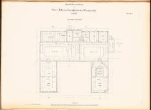 Botanischer Garten der Christian-Albrechts-Universität Kiel: Grundriss EG 1:100
