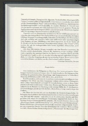 Rezensionen und Hinweise: Baugeschichte
