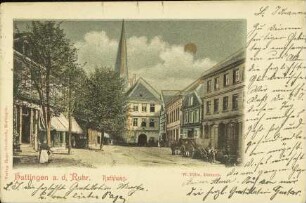 Hattingen a. d. Ruhr. Rathaus.