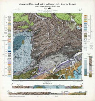 [4518] Madfeld, Geologische Karte von Preußen und benachbarten deutschen Ländern