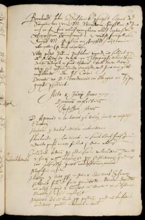 25.5.1577. Schreiben des Buchdruckers betreffend Schulden des Nikodemus Frischlin