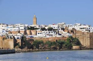 Kasbah in Rabat : Blick auf die Kasbah von Rabat, aufgenommen am 06.11.2008