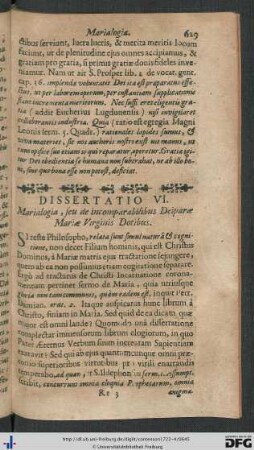 Dissertatio VI.