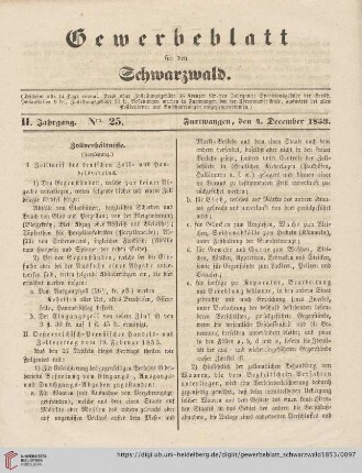 Nro. 25 (4. December)