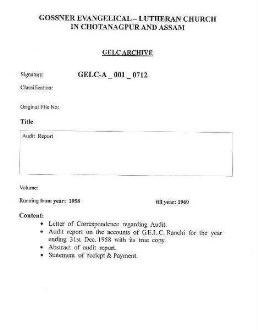 Audit Report