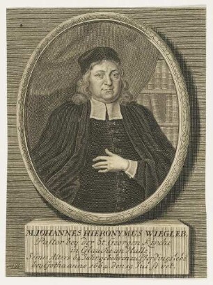Bildnis des Iohannes Hieronymus Wiegleb