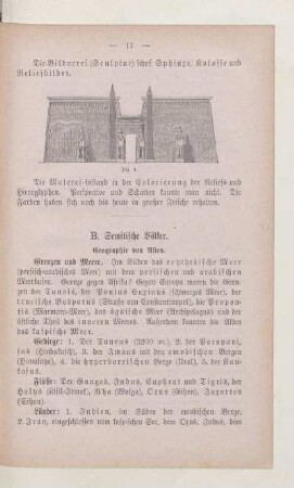 B. Semitische Völker