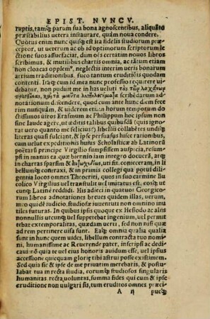 In P. Virgilii Maronis Bucolica. Annotationes H. Eobani Hessi : Scholia item Leonardi Kulmanni, quibus artificium rhetoricum explicatur