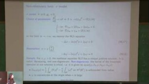 The relativistic semi-classical equation for a nucleon and its non-relativistic limit