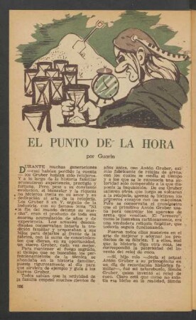El punto de la hora