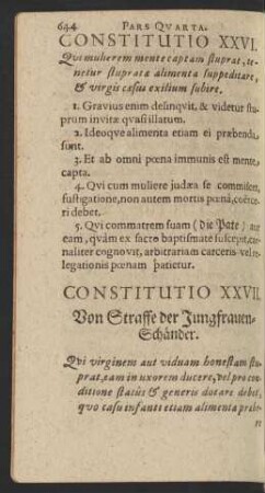 Constitutio XXVI.
