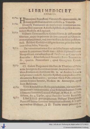 Libri Medici Et Chemici.