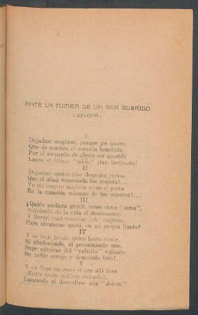 Ante la tumba de un ser querido : (Dolora)