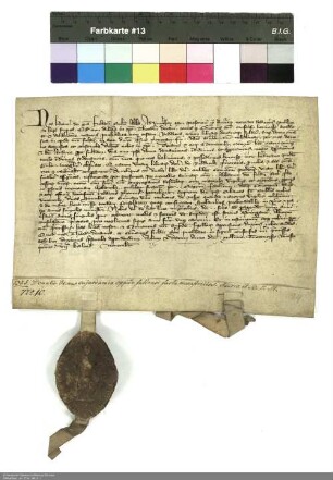 Heinrich [von Hohenberg], Abt von Fulda, überträgt den Klöstern Frauenberg und Neuenberg ein Haus in Fulda samt Einkünften