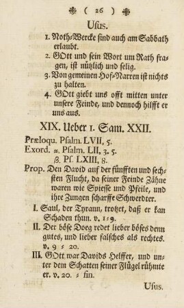 XIX. Ueber I. Sam. XXII.