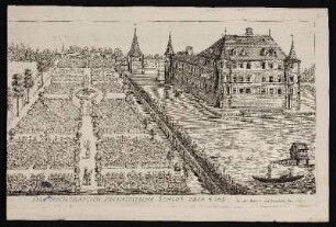 Das Hochgræflich Polheimische Schlos Ober Bürg. - Ehemaliges Wasserschloss Oberbürg, Nürnberg