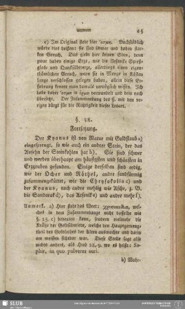 §. 38. Fortsetzung