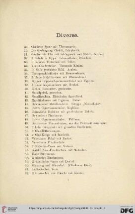 Diverse (Nr. 29- 1119)