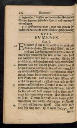 XVIII. Eumenes