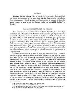 Pars Anterior Retinæ Et Ora Serrata.