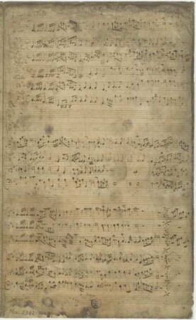 Ouverture, faite par Telemann