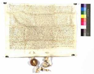 Laux Kuon zu Einsingen reversiert sich gegenüber Mathias Kiefel zu Ulm wegen eines Erblehenhofs zu Einsingen.