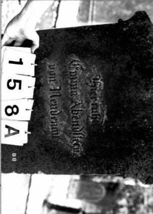 Grabstein 158A
