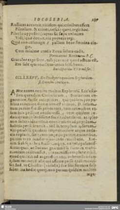 CCLXXXVII. De Presbytero quodam Erphordiensi, Domino Stutzero