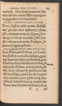 Pileus Adversus Ecclesiam.