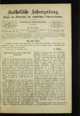 Heimatkunde des Regierungsbezirks Osnabrück