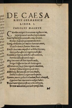 I8r-M3v, De Caesa ribus germanicis