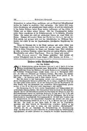 Unsere dritte Reichskonferenz
