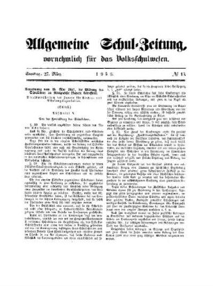 Verordnung vom 15. Mai 1857, die Bildung der Schullehrer im Königreiche Bayern betreffend : (Schluß)