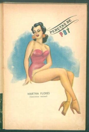 Martha Flores (cancionista nacional) - [Caricatura] : Pebetas de PBT