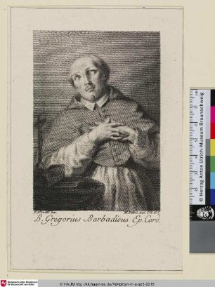 B. Gregorius Barbadicus Ep. Card.
