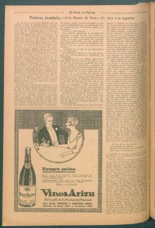 Pintores españoles. - Julio Romero de Torres. - Su viaje a la Argentina : Atlántida en Europa