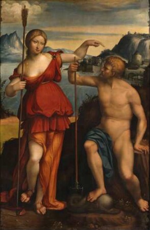 Poseidon und Athene