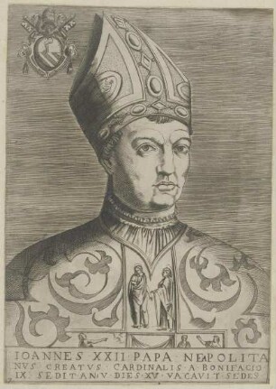 Bildnis des Ioannes XXII.