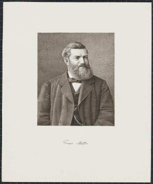 Icones Professorum Marpurgensium — Bildnis des Franz Emil Melde (1832-1901)